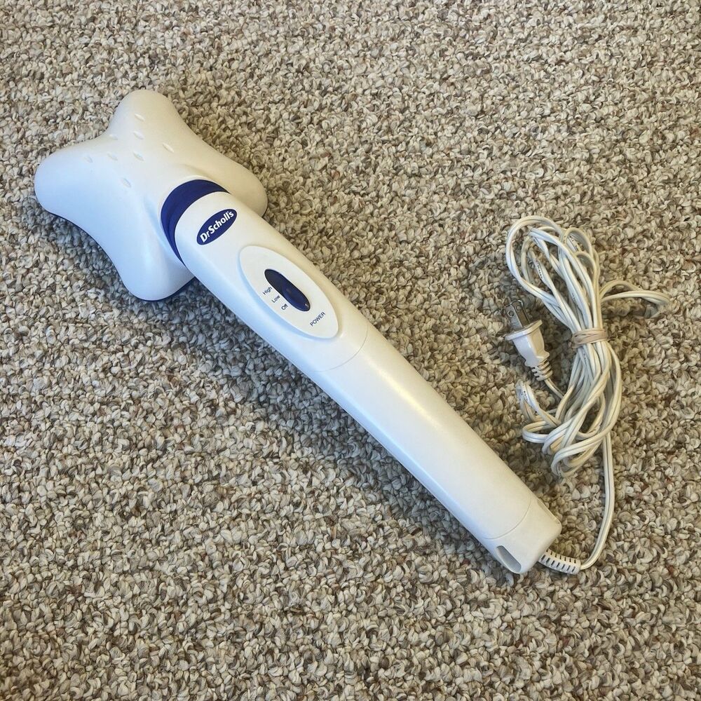 Dr Scholls Massager Wand Handheld Vibrating 2 Speed DR7530 Contour Massaging